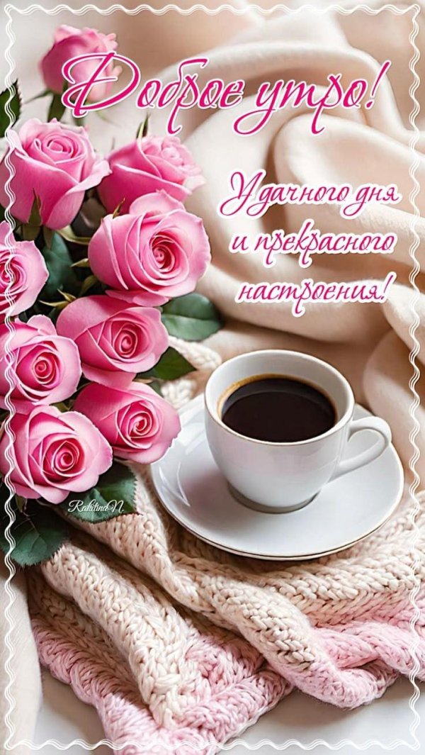 пожелание доброго утра красивое