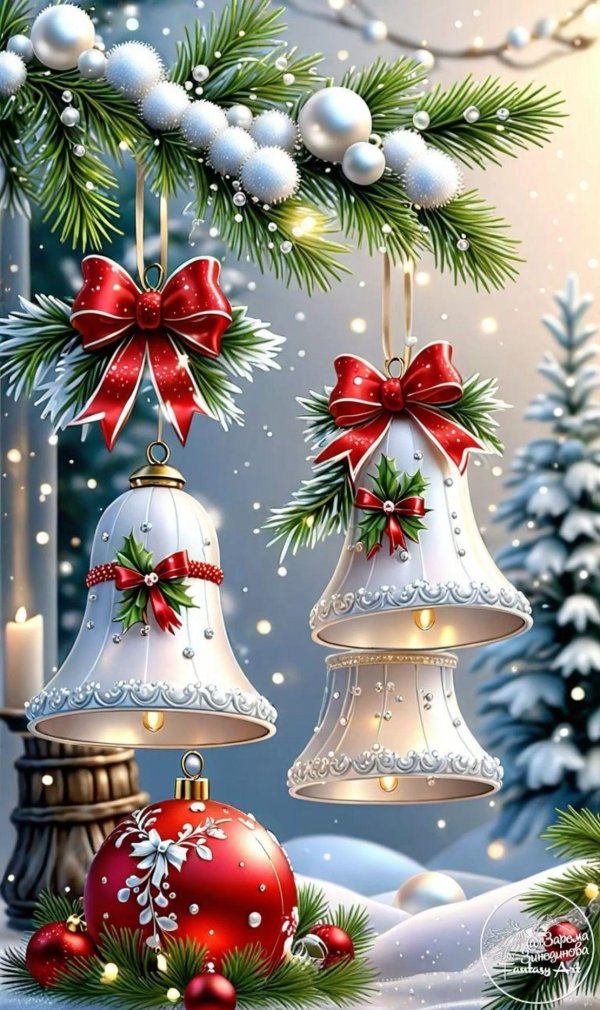 колокольчики рождественские