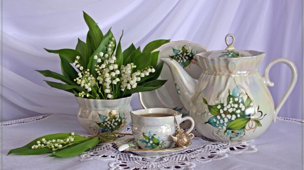 ландыши утро