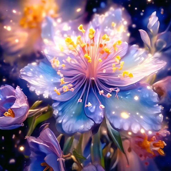 фантазийные цветы