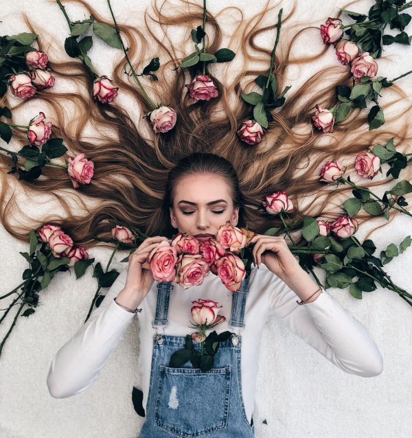 волосы фотосессия