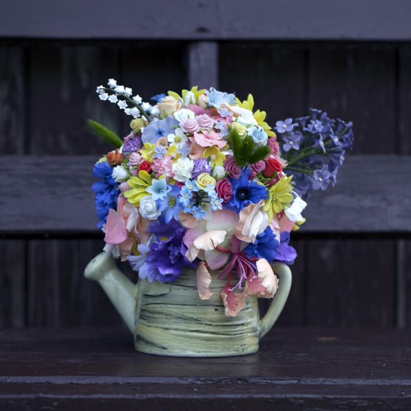 нежные букеты цветов