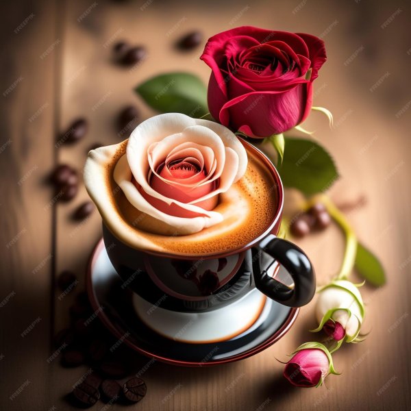 кофе розы