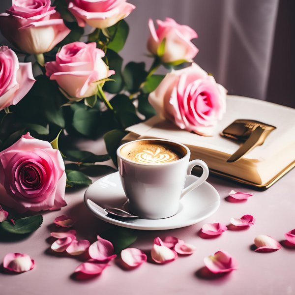 кофе розы