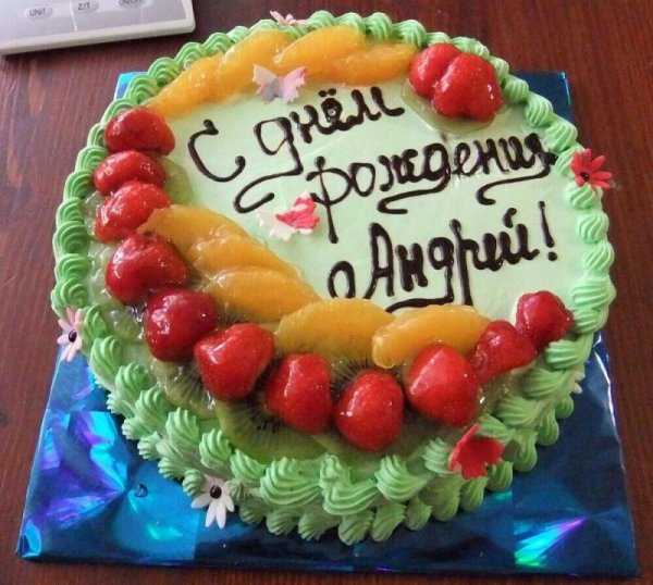 торт на день рождения красивый