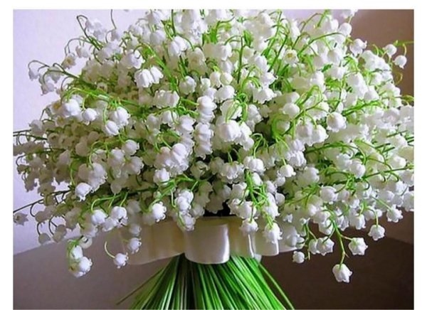 красивый букет ландышей