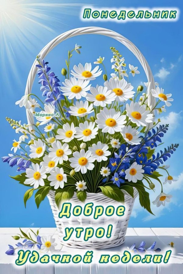 доброго летнего утра понедельника