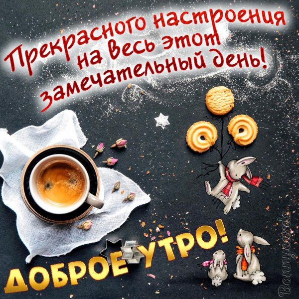 доброго утра и замечательного дня позитивные