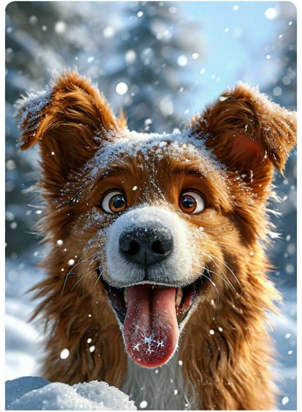 смешная собака