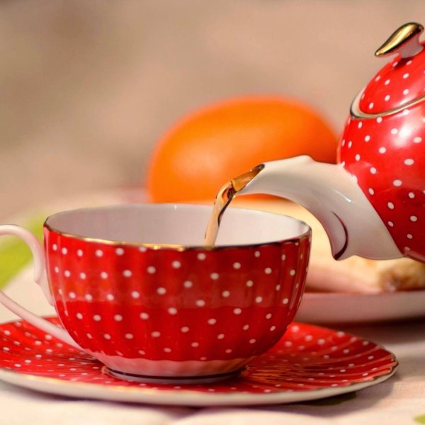 алмазная живопись чайный сервиз