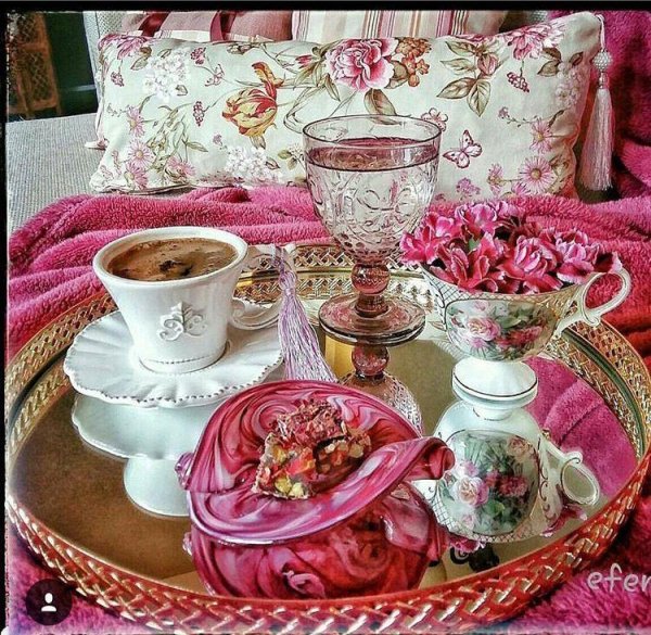 сервировка для чаепития