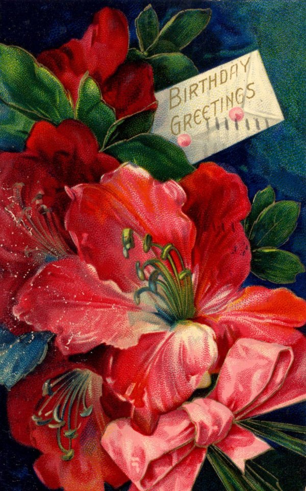 поздравительная открытка