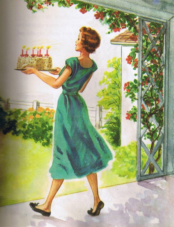 винтажные иллюстрации