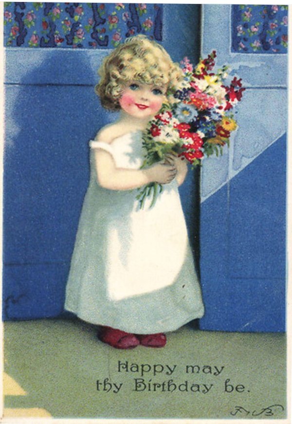 ретро открытка