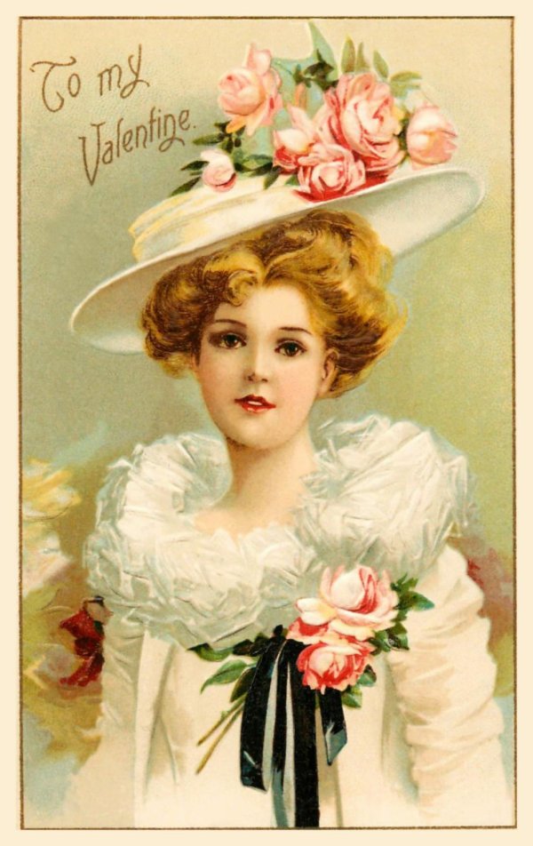 дама в шляпе