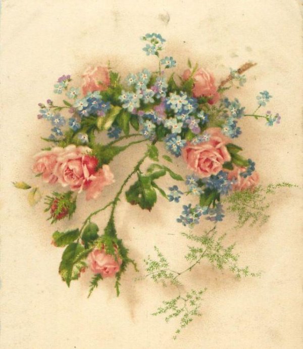 винтажная открытка