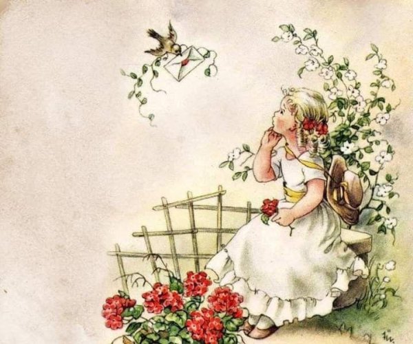 винтажные иллюстрации