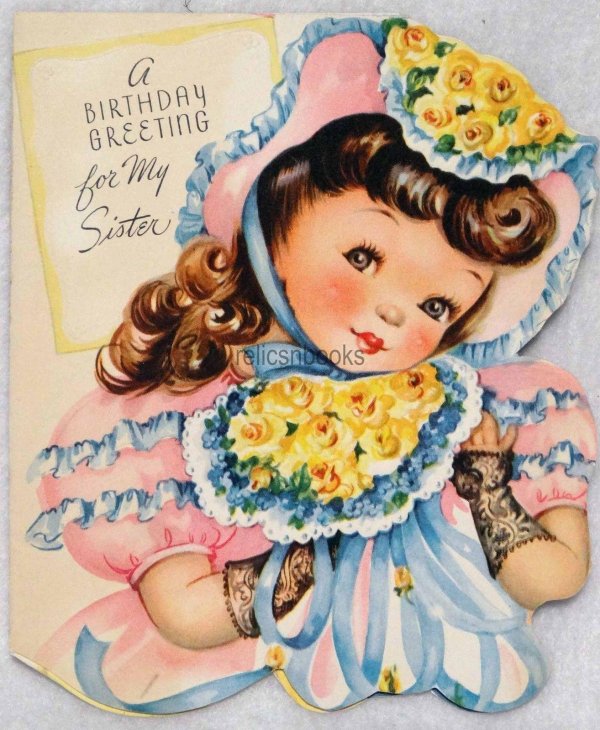 открытка винтажная