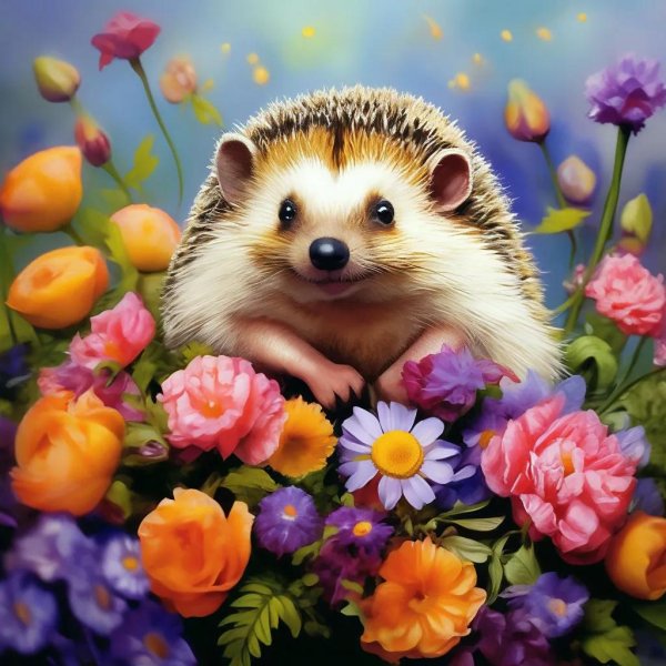 милые ежики