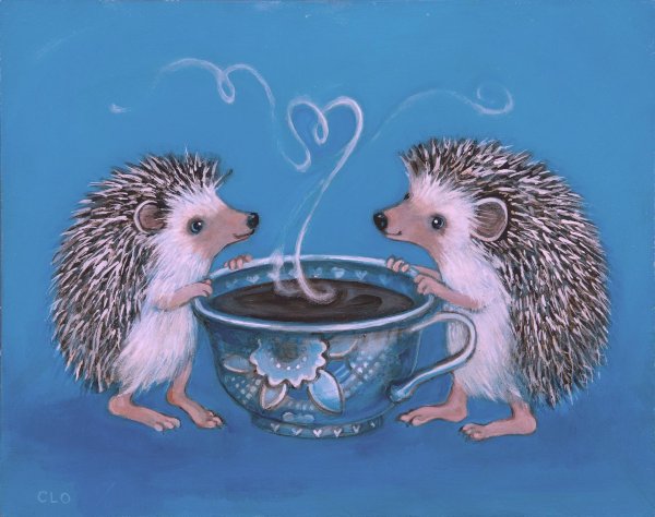 рисунки с ежиком