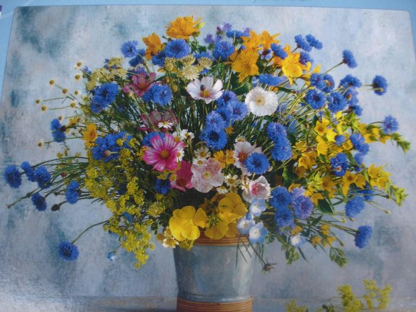 летние букеты