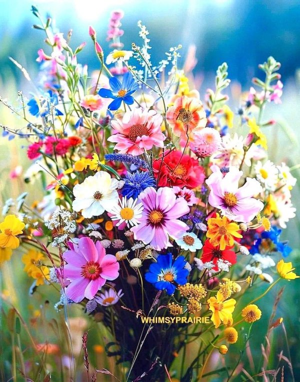 цветок полевой