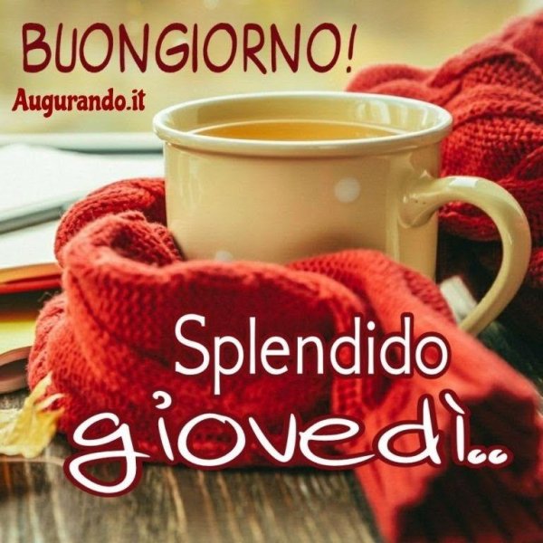 открытки buon giovedi