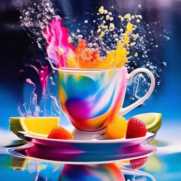 красивая чашка