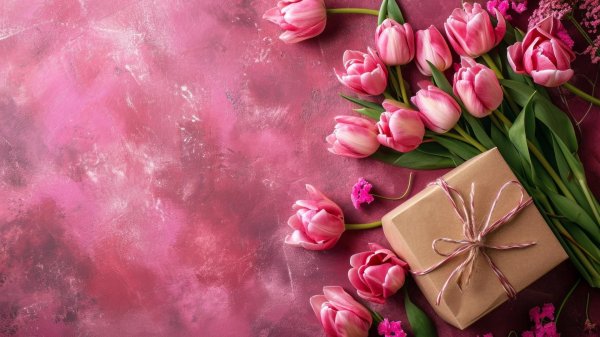 фон с днем рождения женщине