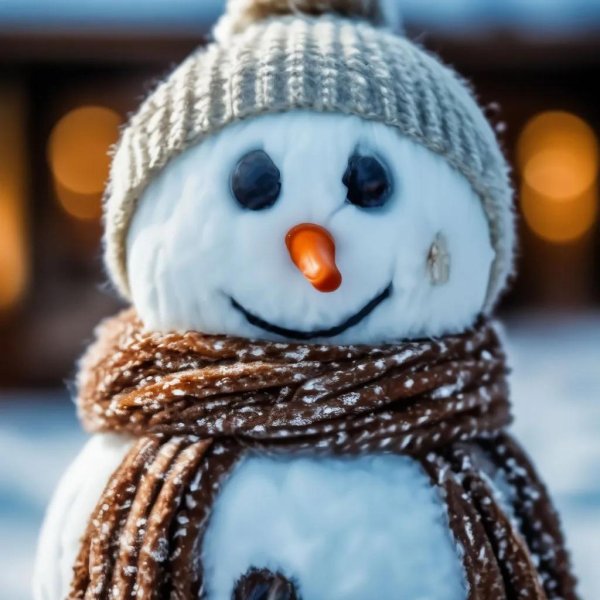 фотографии снеговика