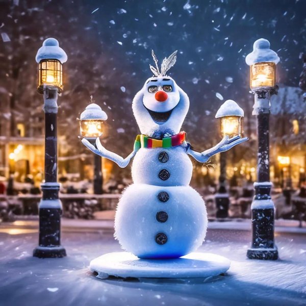 олаф из холодного сердца