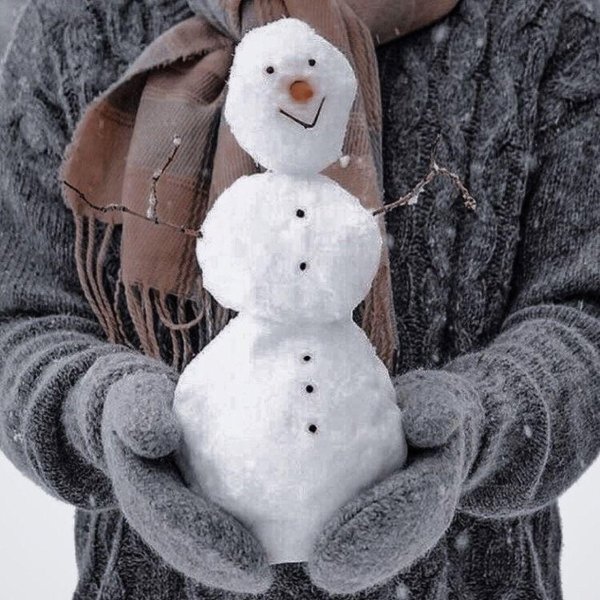 снеговики из снега идеи