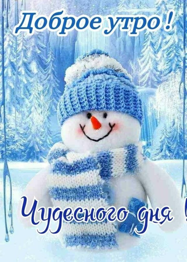 зимнего доброго утра