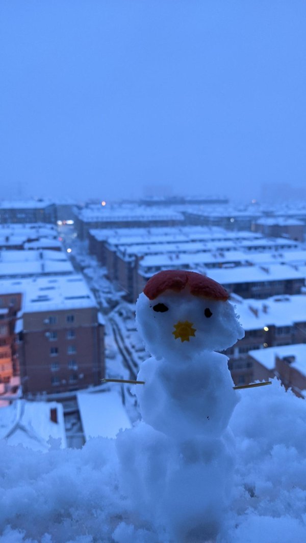 снеговики смешные