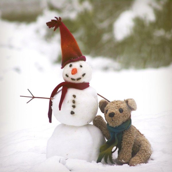 маленькие снеговики