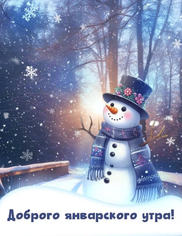 доброго январского утра