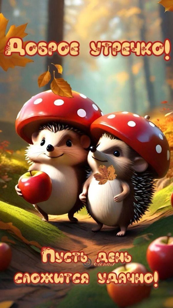 осеннего утра доброго