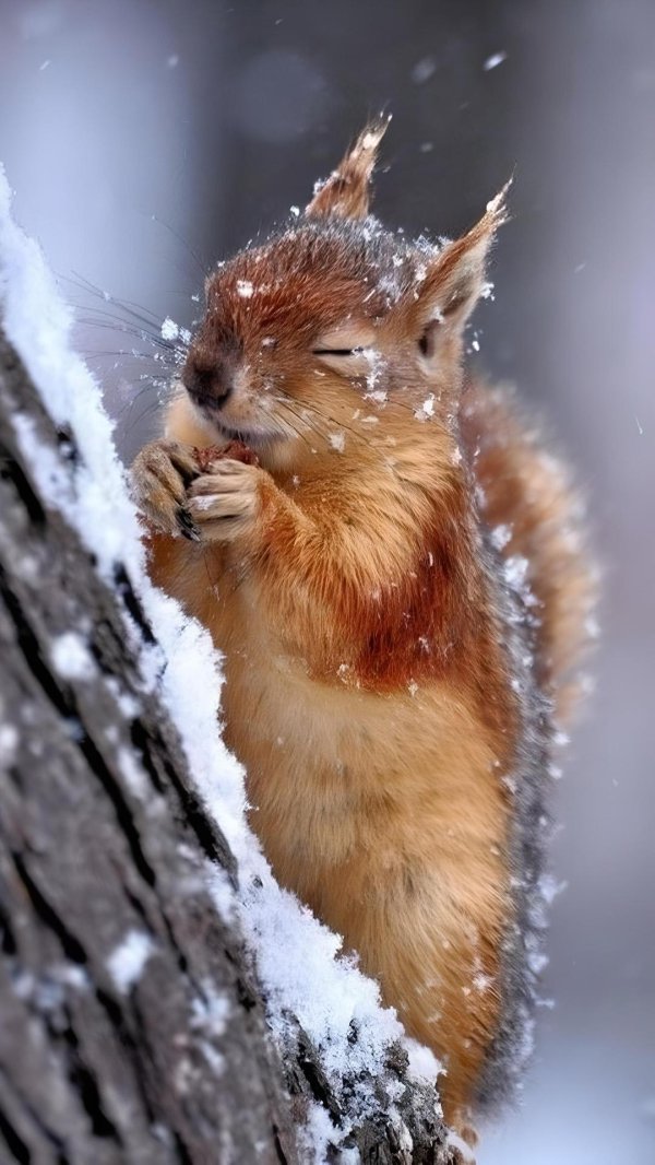 зимние белки