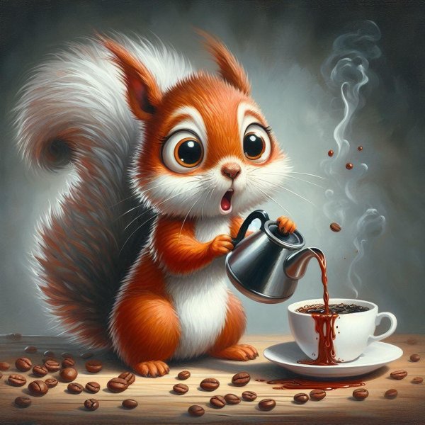 белочка иллюстрация