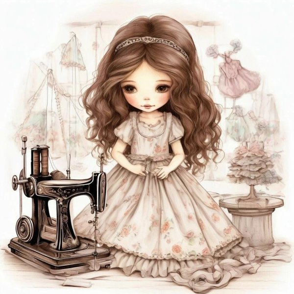 очаровательные куколки