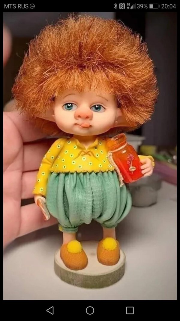 домовенок ручной работы