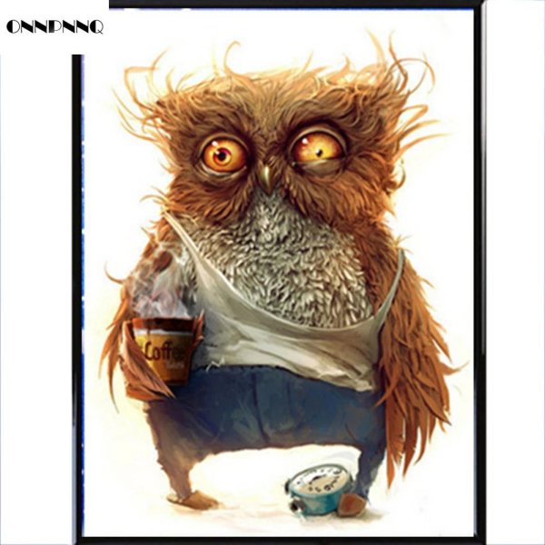 невыспавшаяся сова