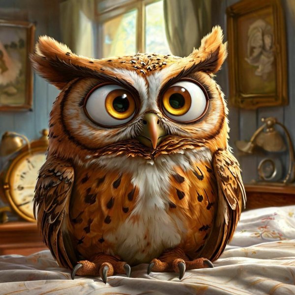 совенок мультяшный