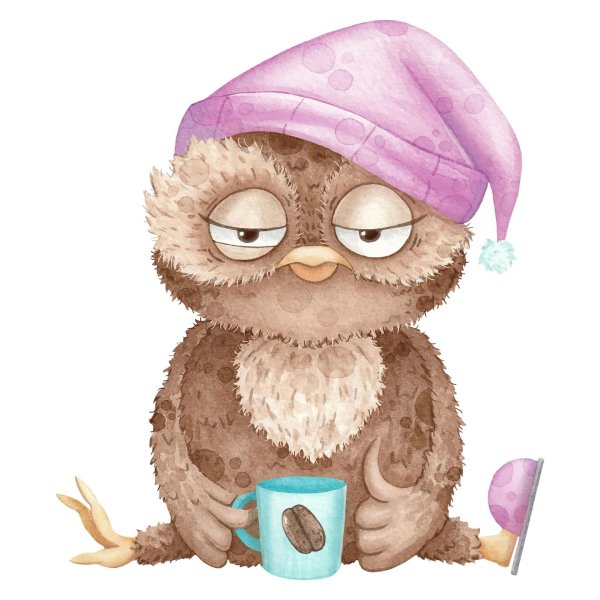 невыспавшаяся сова