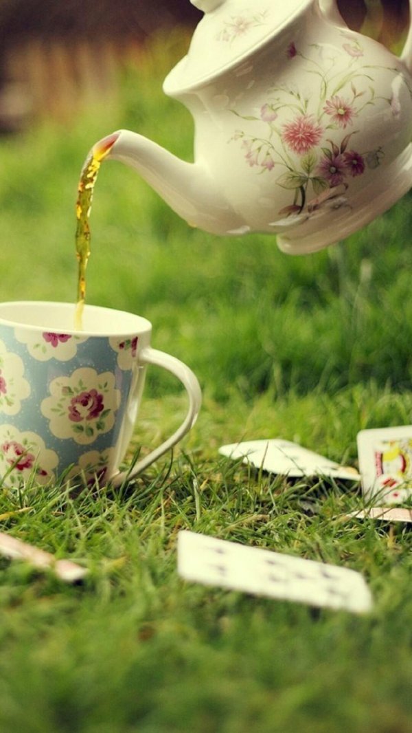 чаепитие на природе