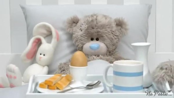 с добрым утром медвежонок