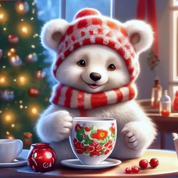 новогоднее открытки