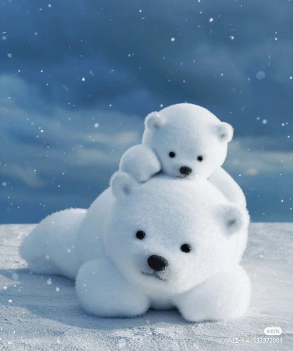 белые мишки