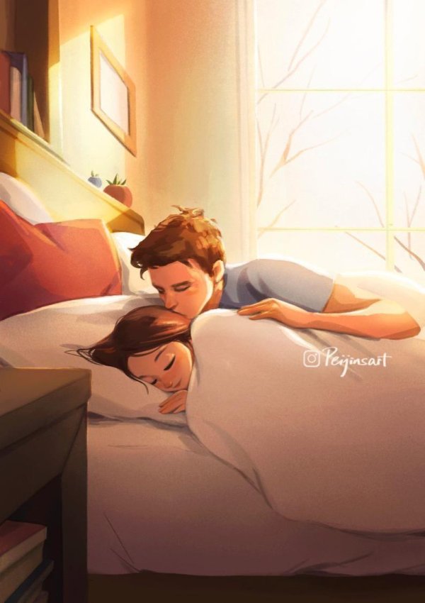 рисунок парочки