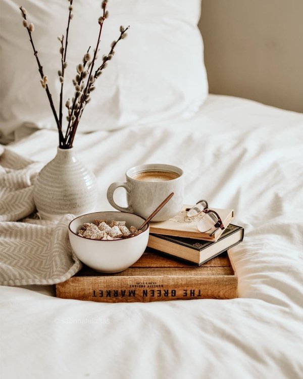 уютный завтрак